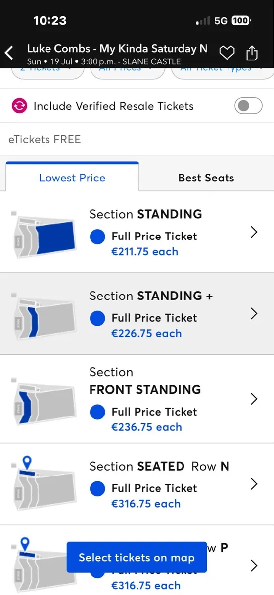 Luke Combs Sunday Tickets - Image 2