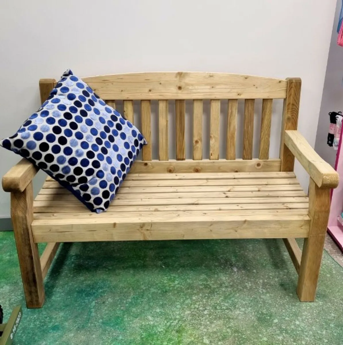 Rossmore 2 Seater Premium Timber Bench - Image 2