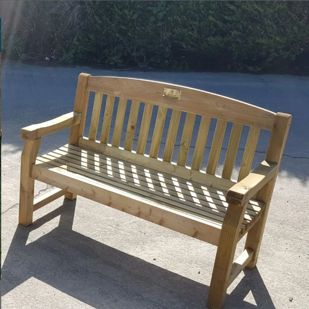 Rossmore 2 Seater Premium Timber Bench - Image 3