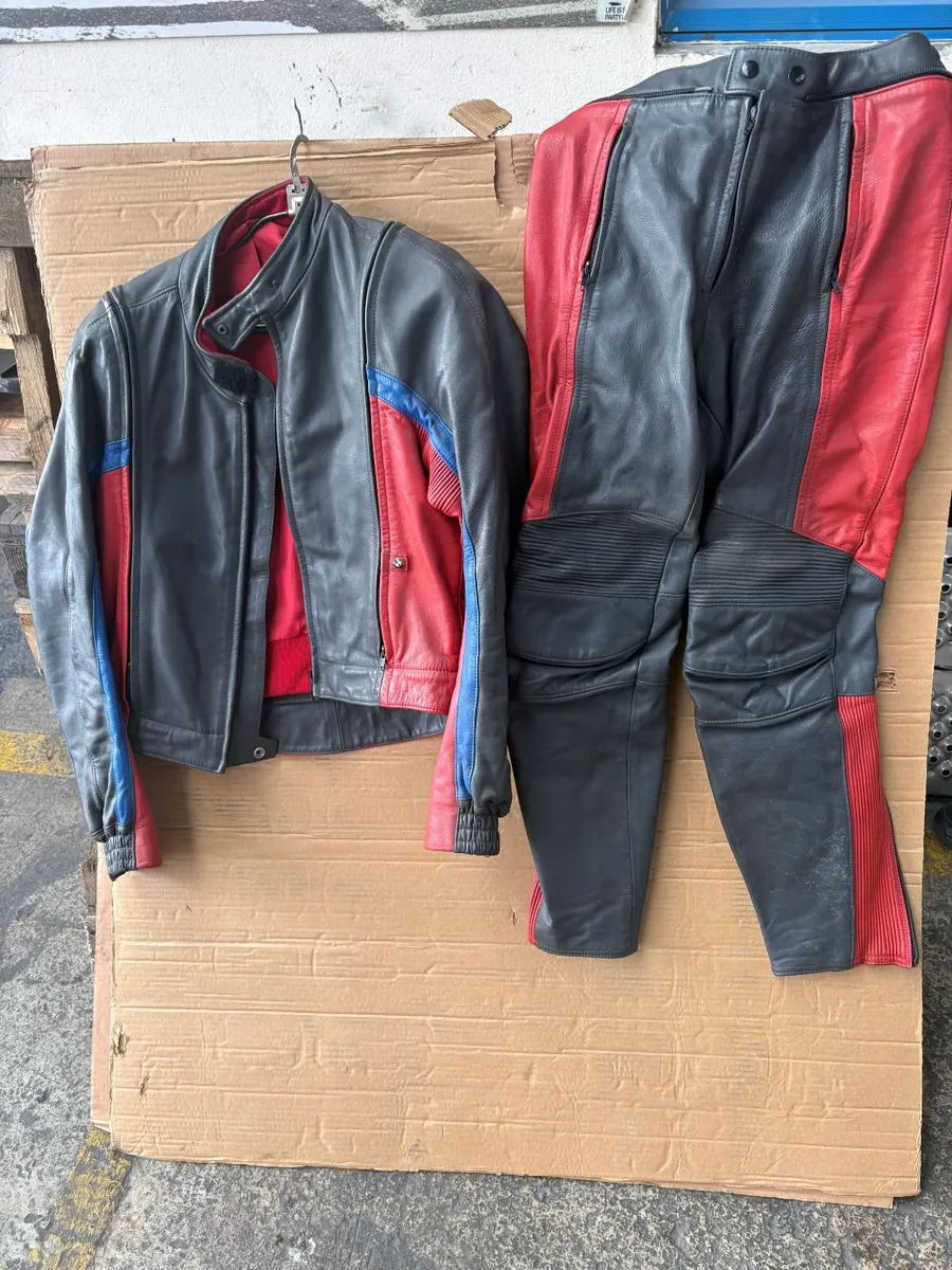 leather jacket and pants - Image 2
