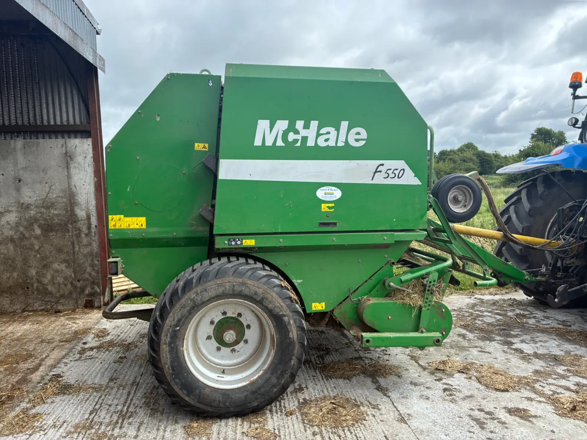 2011 mc hale f550 Baler - Image 2