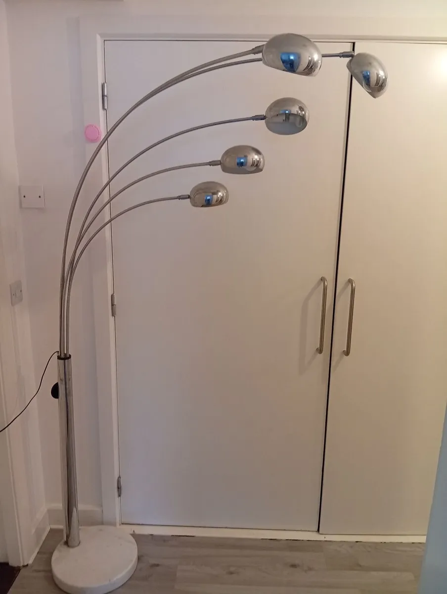 Deluxe Arch 5 Lights Chrome Floor lamp - Image 4
