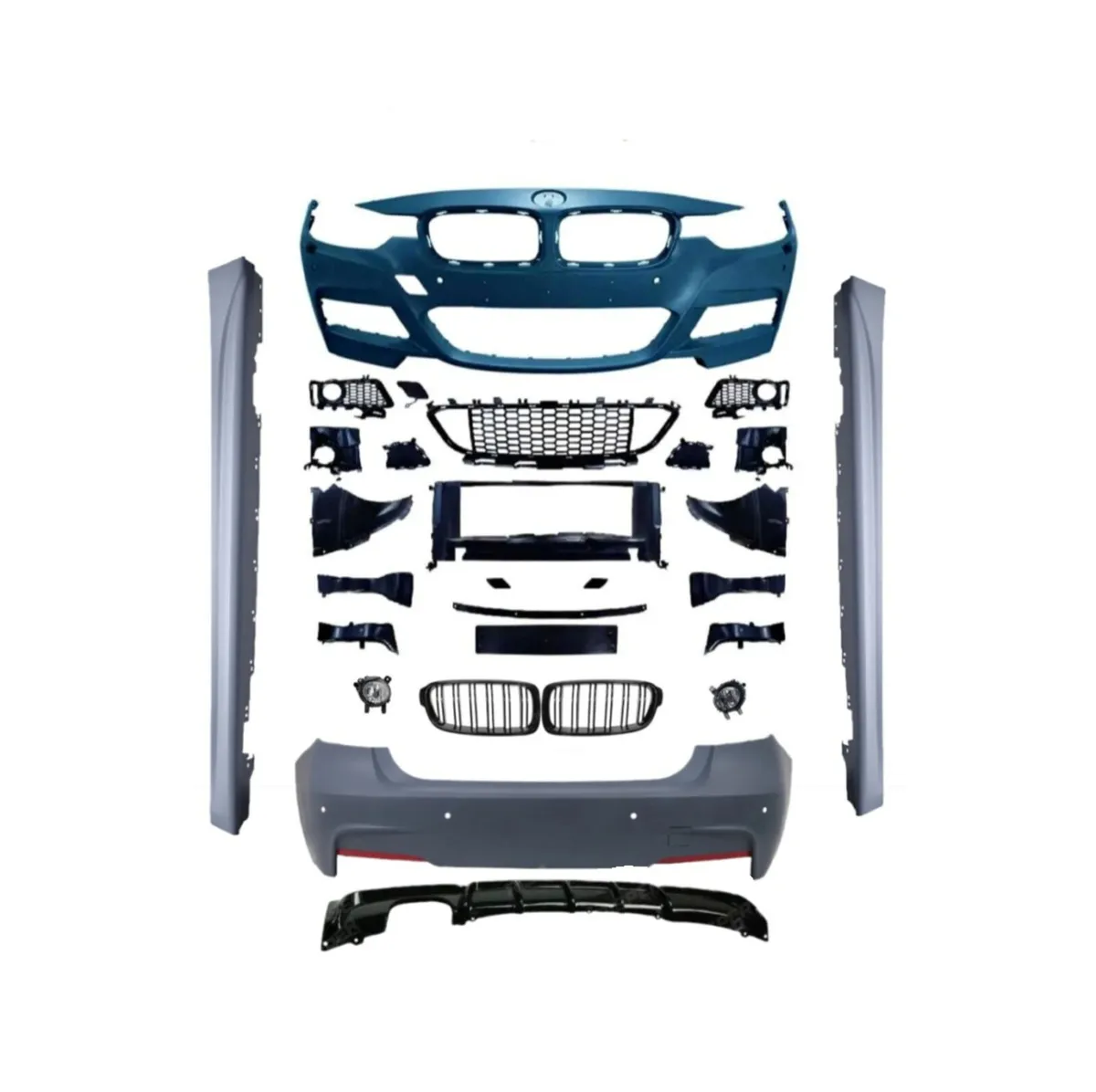 BMW F30 MSPORT BODYKIT BUMPERS SKIRTS NEW - Image 1