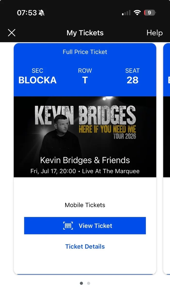 Kevin Bridges x2 - Cork Live at the Marquee