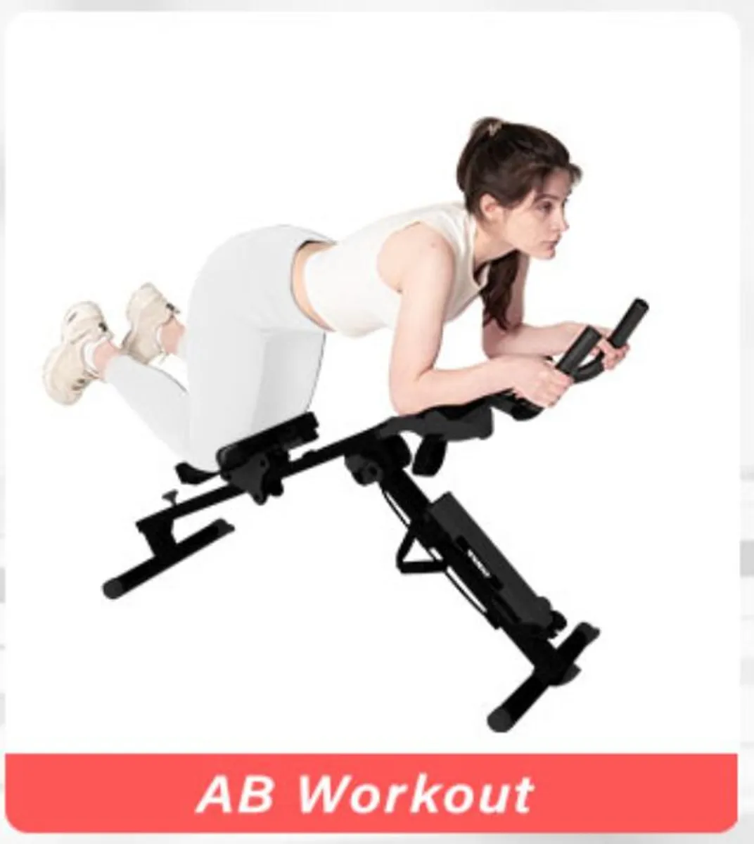 Rowing Machine, Ab Workout, Biceps Curls 3 in 1 - Image 3