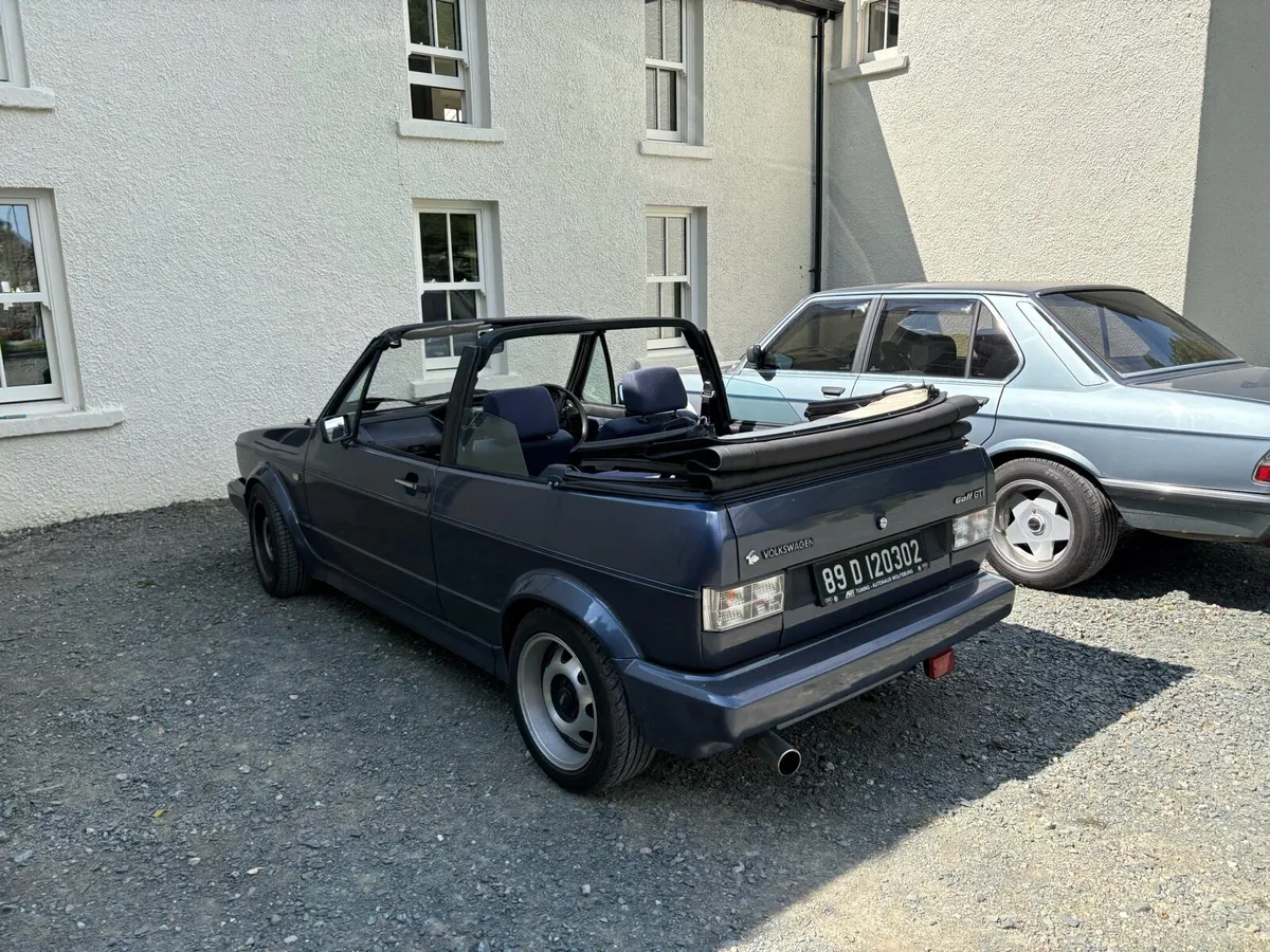 VW Golf 1.8 GTI cabriolet Mark 1 - Image 2