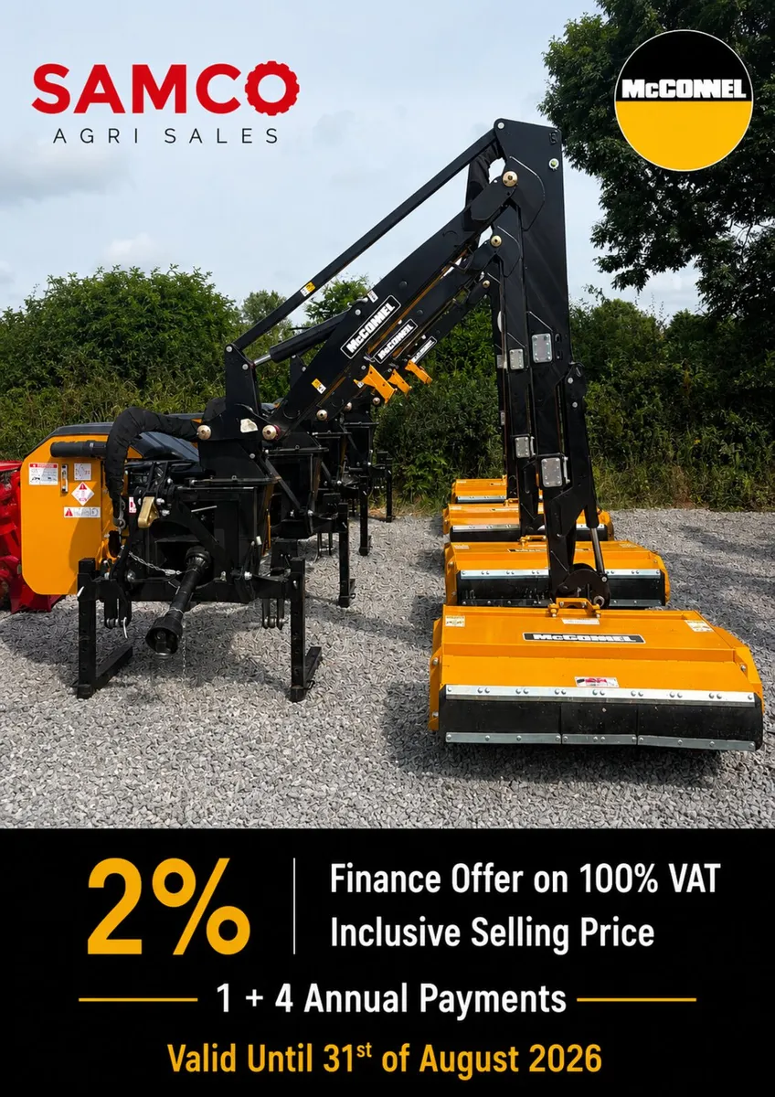 McConnel  New Hedgecutter Range