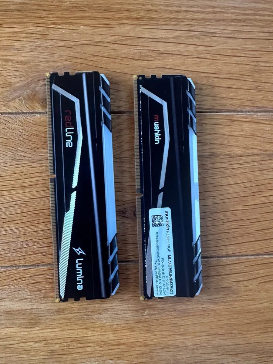 Redline Lumina 64GB (2×32GB) DDR4 3600 Mhz RAM kit - Image 3