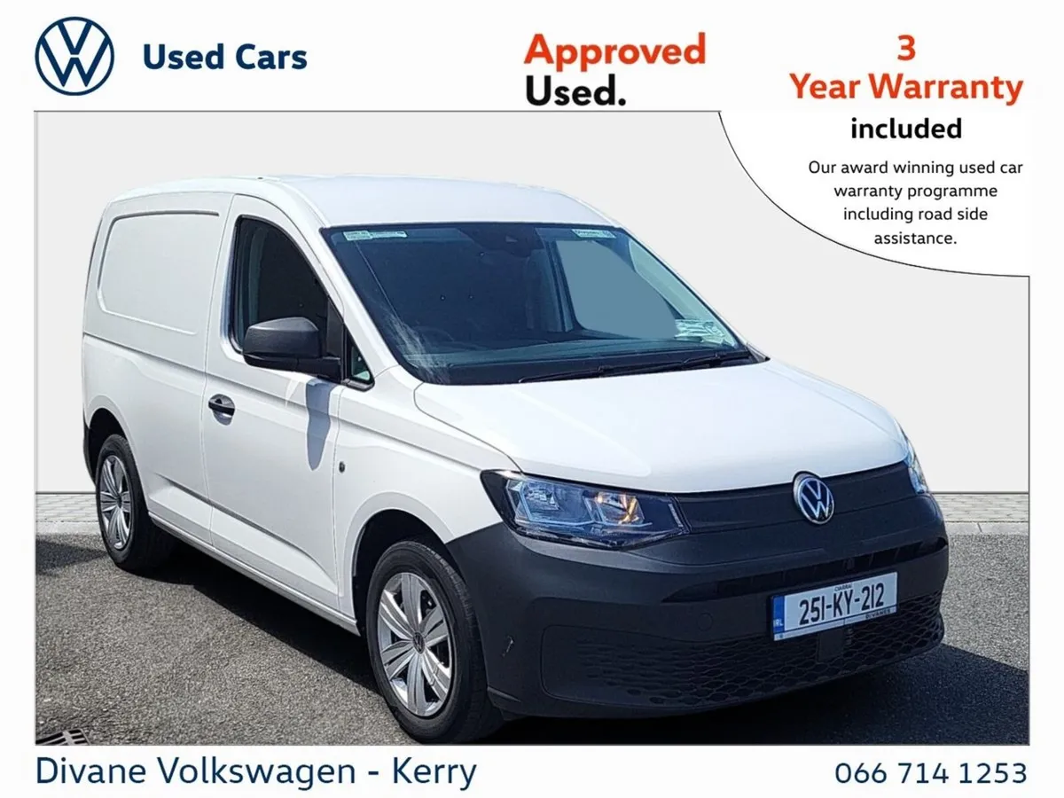 Volkswagen Caddy CARGO 2.0TDI 102BHP 3K ECO GRANT - Image 1