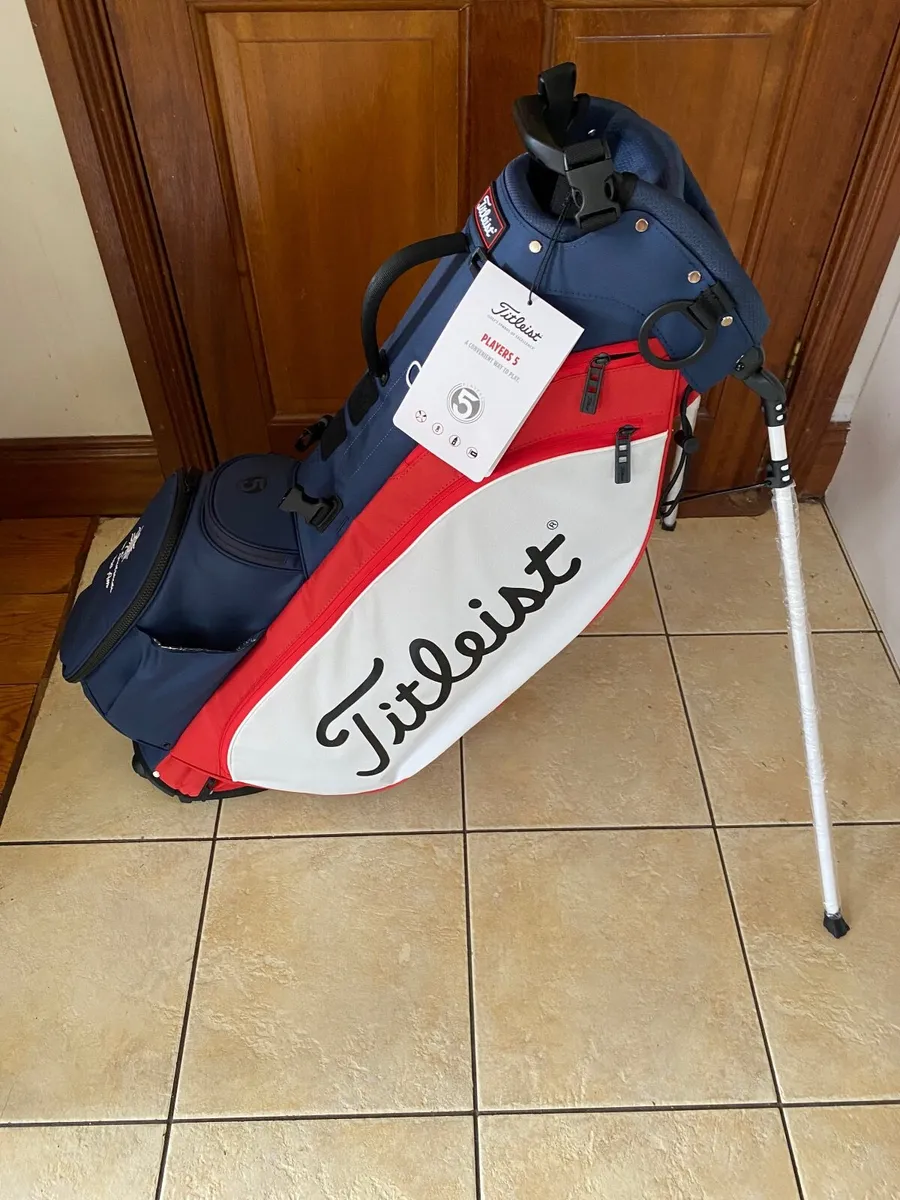 Titleist NEW Players 5 Stand bag Double Strap - Image 2