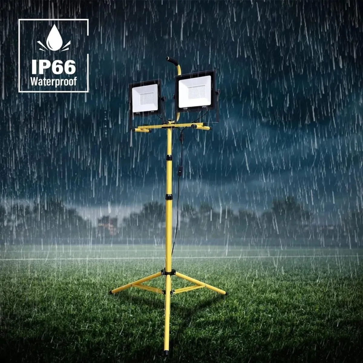LED Work Light 200W Tripod Flood Light - Image 4
