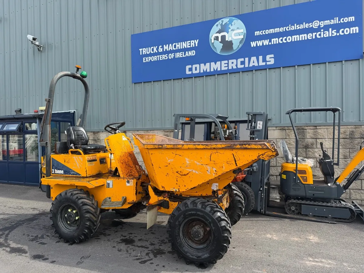 3.0 ton swivel tip dumper - Image 3