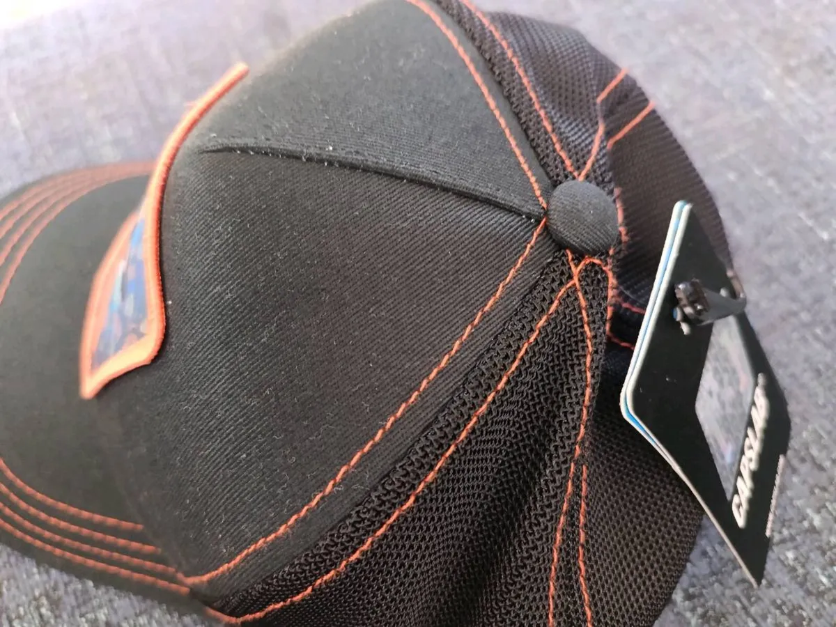 Capslab Naruto Uzumaki NS5 KAG Black Trucker Hat - Image 4