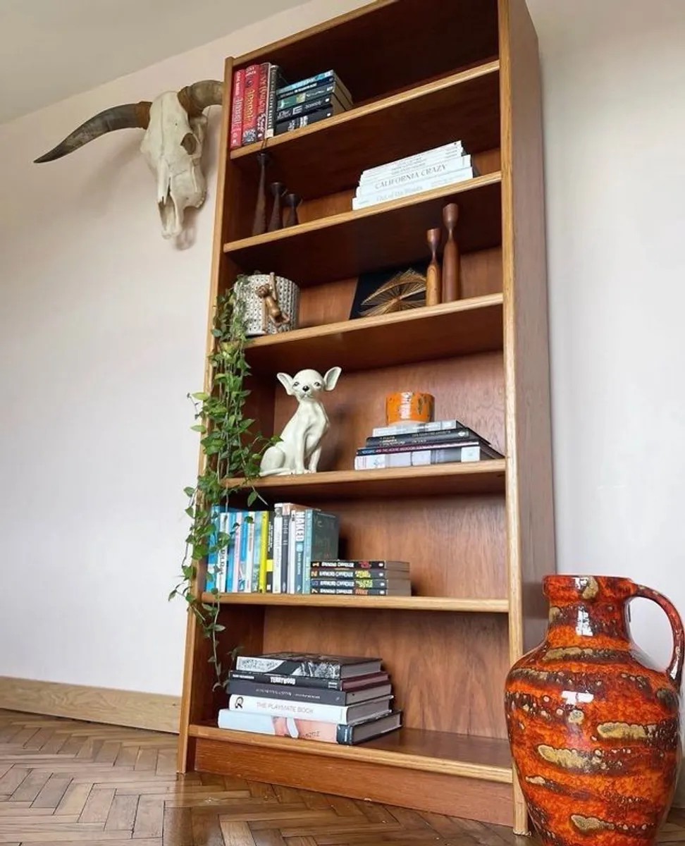 Mid century danish bookcase - Image 1