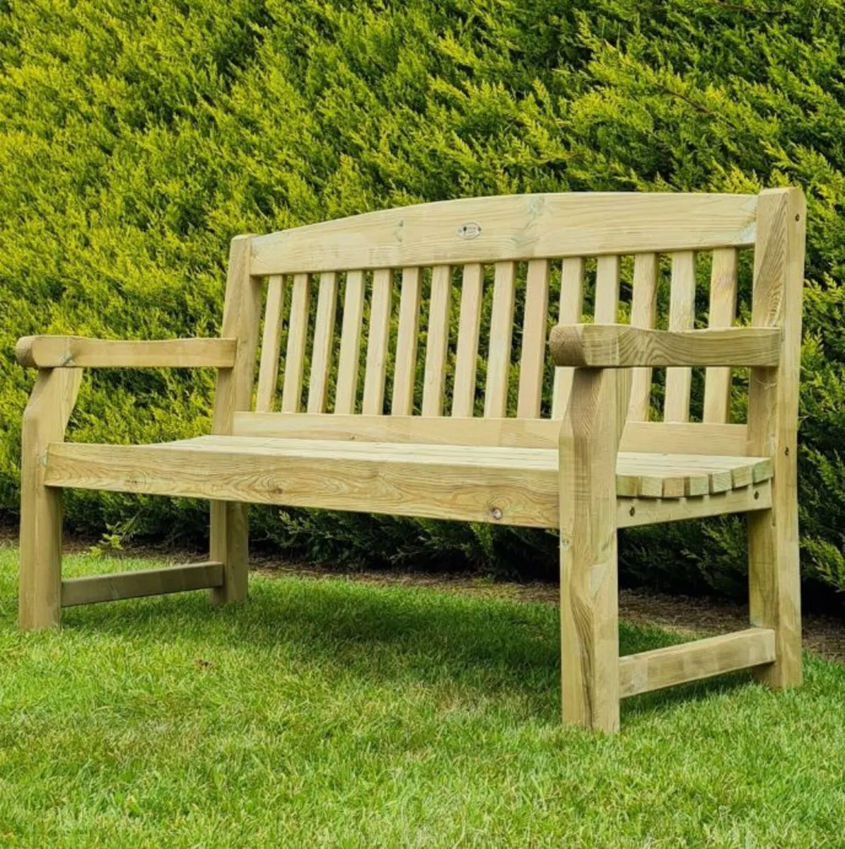 3 Seater Premium Garden Bench (5 Ft 5) - Image 2