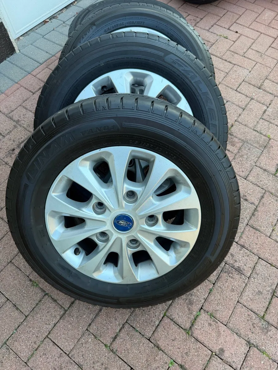 Ford Transit Custom alloys - Image 1