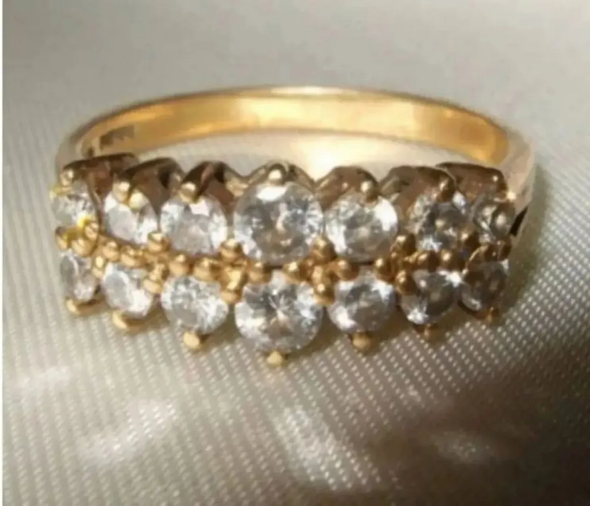 Vintage 18ct Gold & Diamond Ring - Image 4
