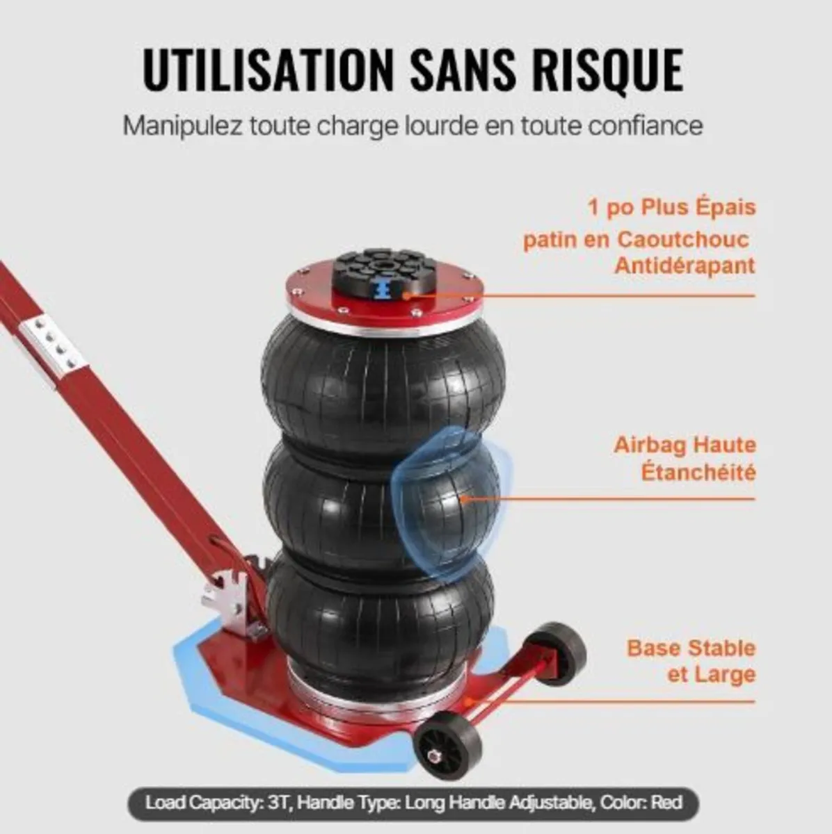 Air Jack, 3 Ton/3000 kg - Image 4