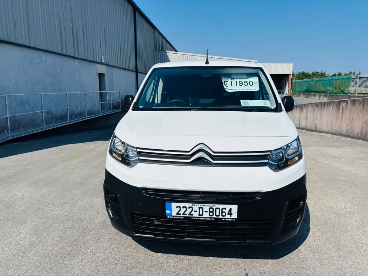 2022 Citroen Berlingo 1.5 100bhp €11,950 + VAT - Image 2