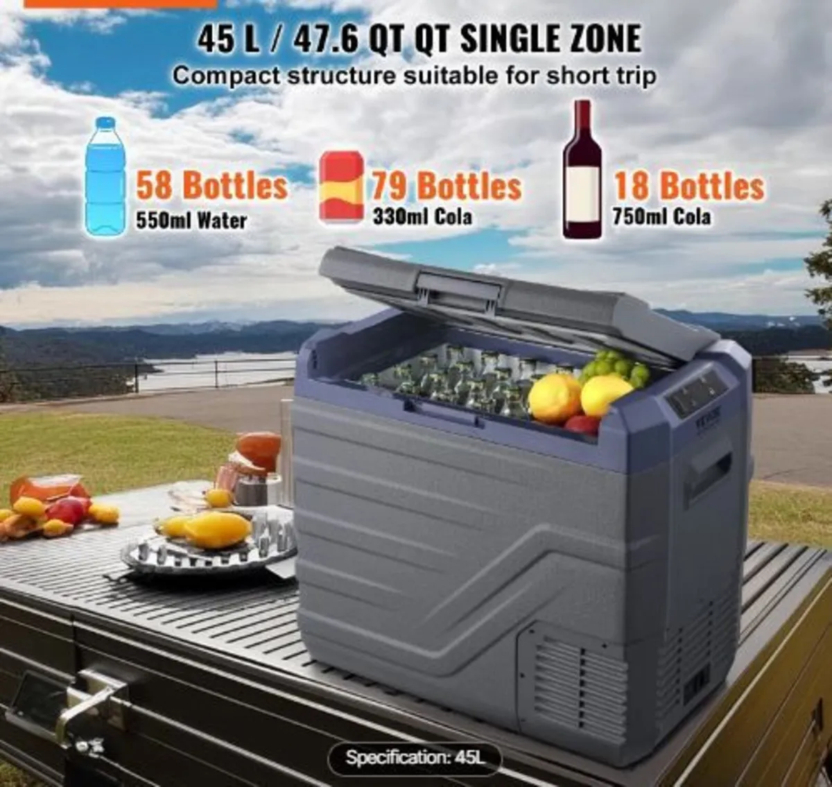 Car Refrigerator, 12 Volt Car Refrigerator - Image 2