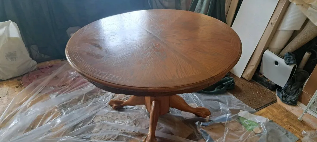 Dining Table Round, Tralee - Image 1