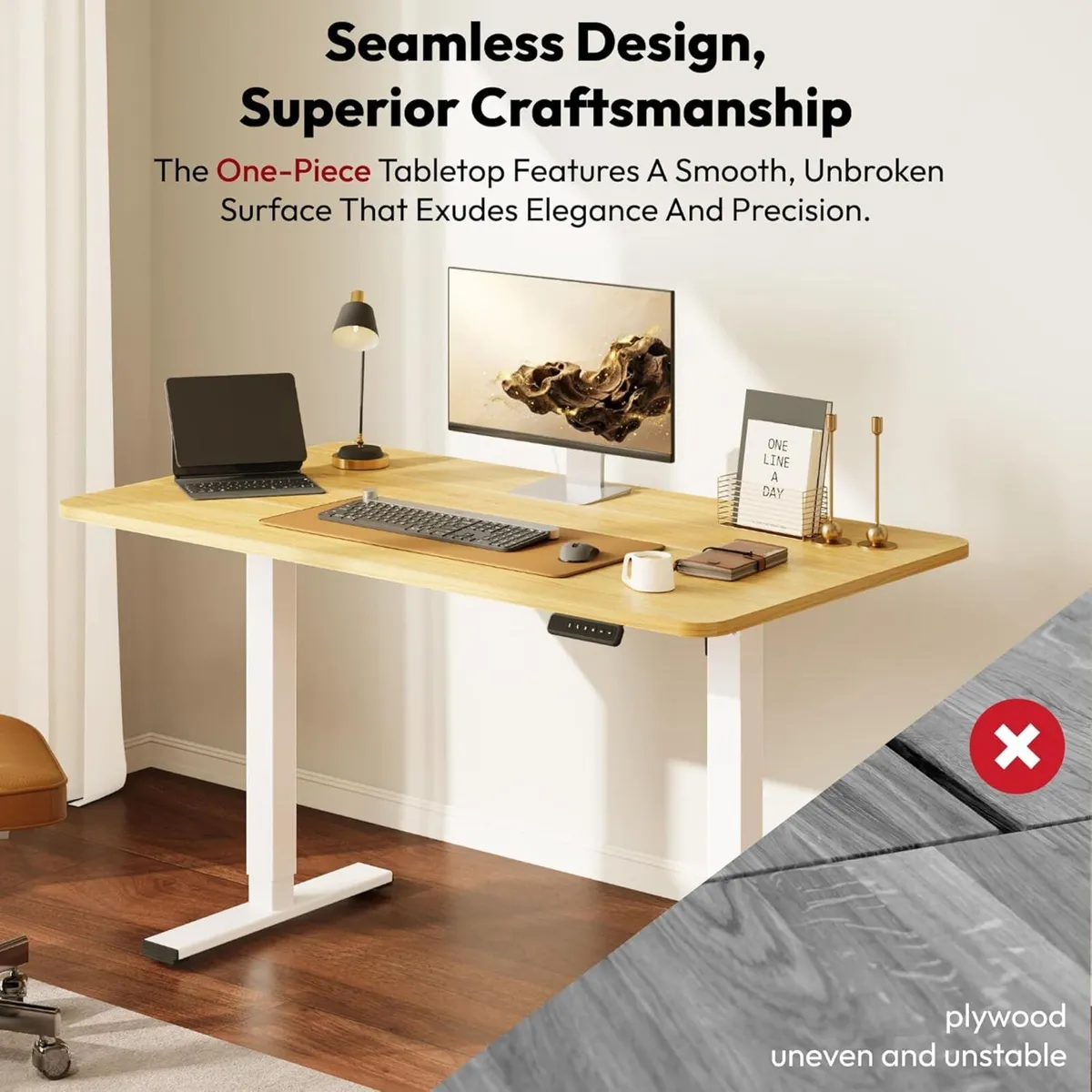 Sanodesk Electric Standing Desk Height - Image 4