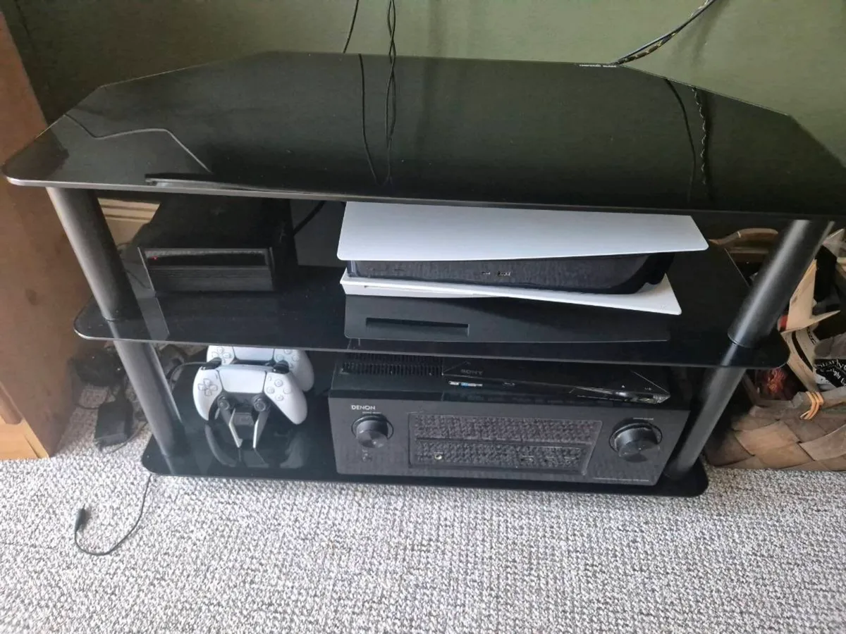 Glass TV Stand - Image 1