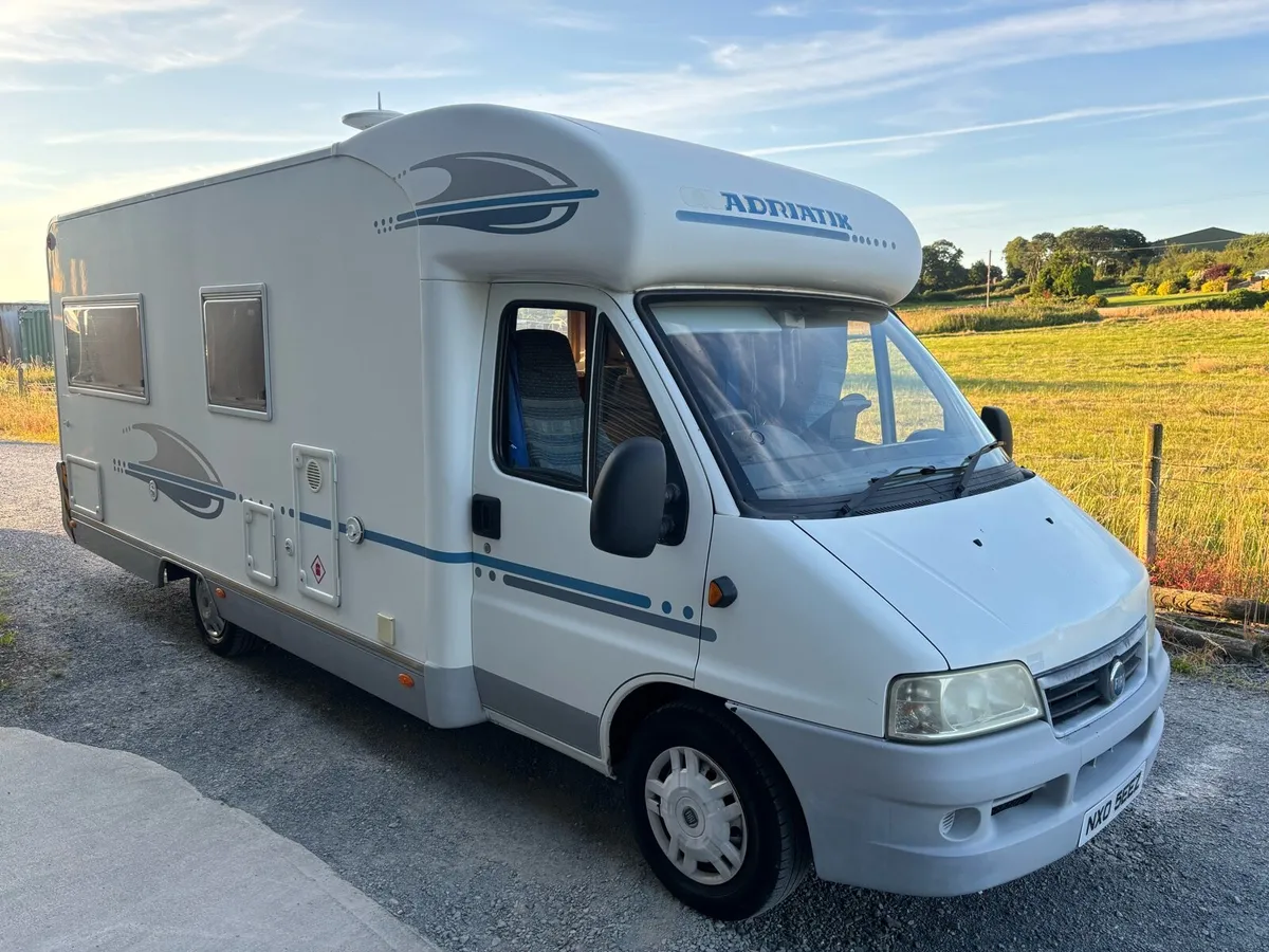 FIAT DUCATO 2.8 Adria 4 berth low profile 2006 NI - Image 4