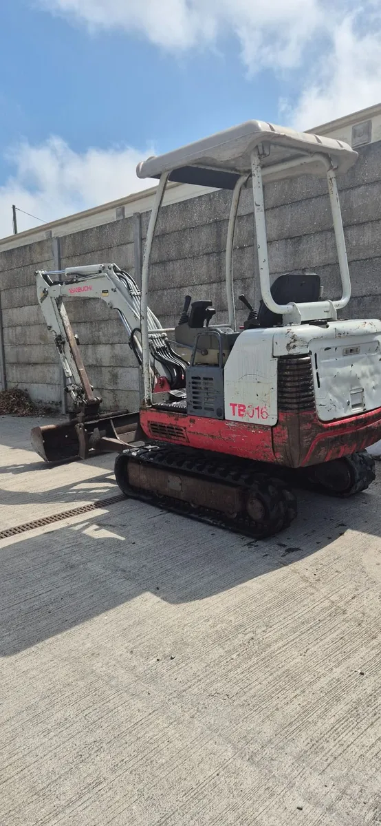 Takeuchi tb016 - Image 4