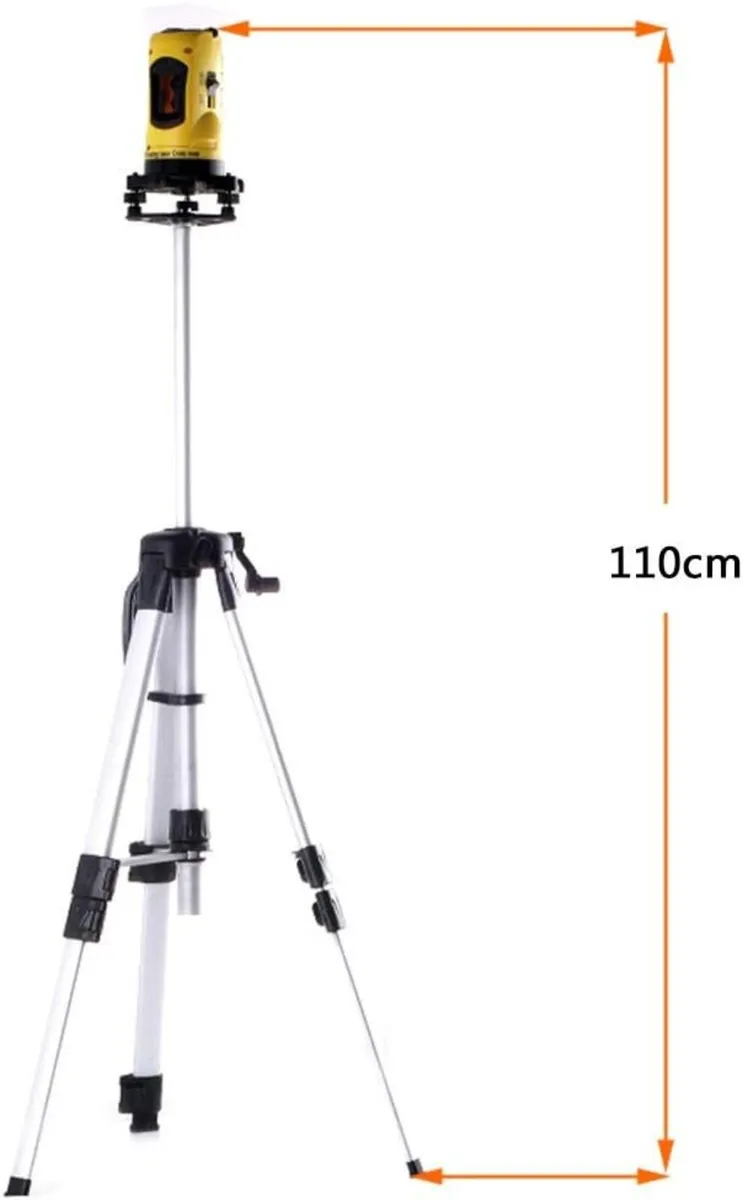 Rotary Laser Level 360° with Tripod Stand and Case - Image 4