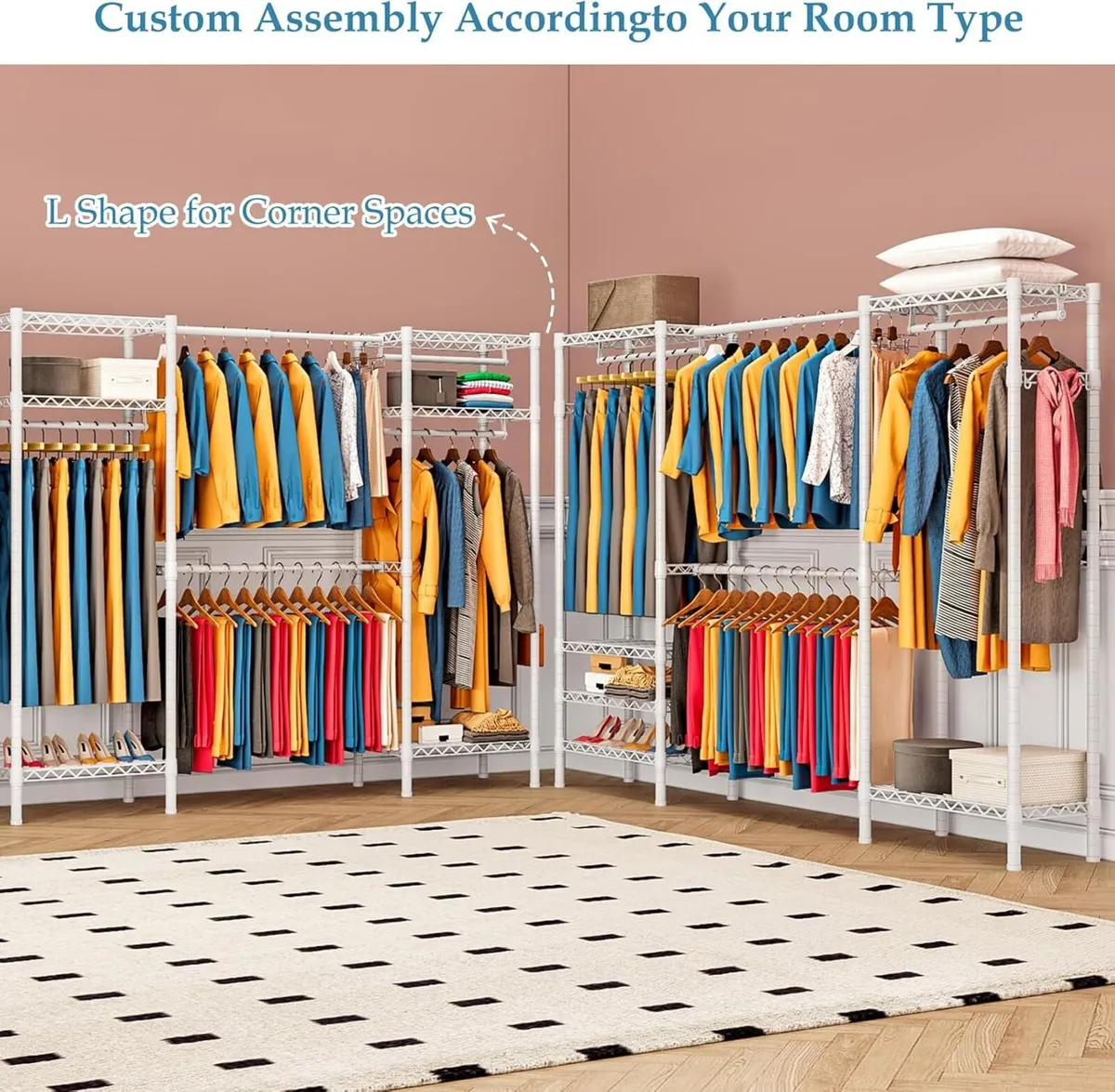 Expandable Wardrobe and Closet Organiser - Image 4