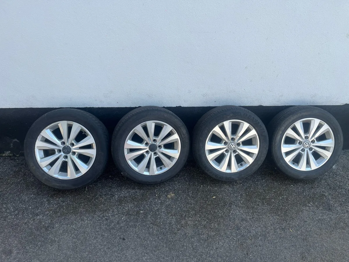 VW golf tyres & alloys - Image 2