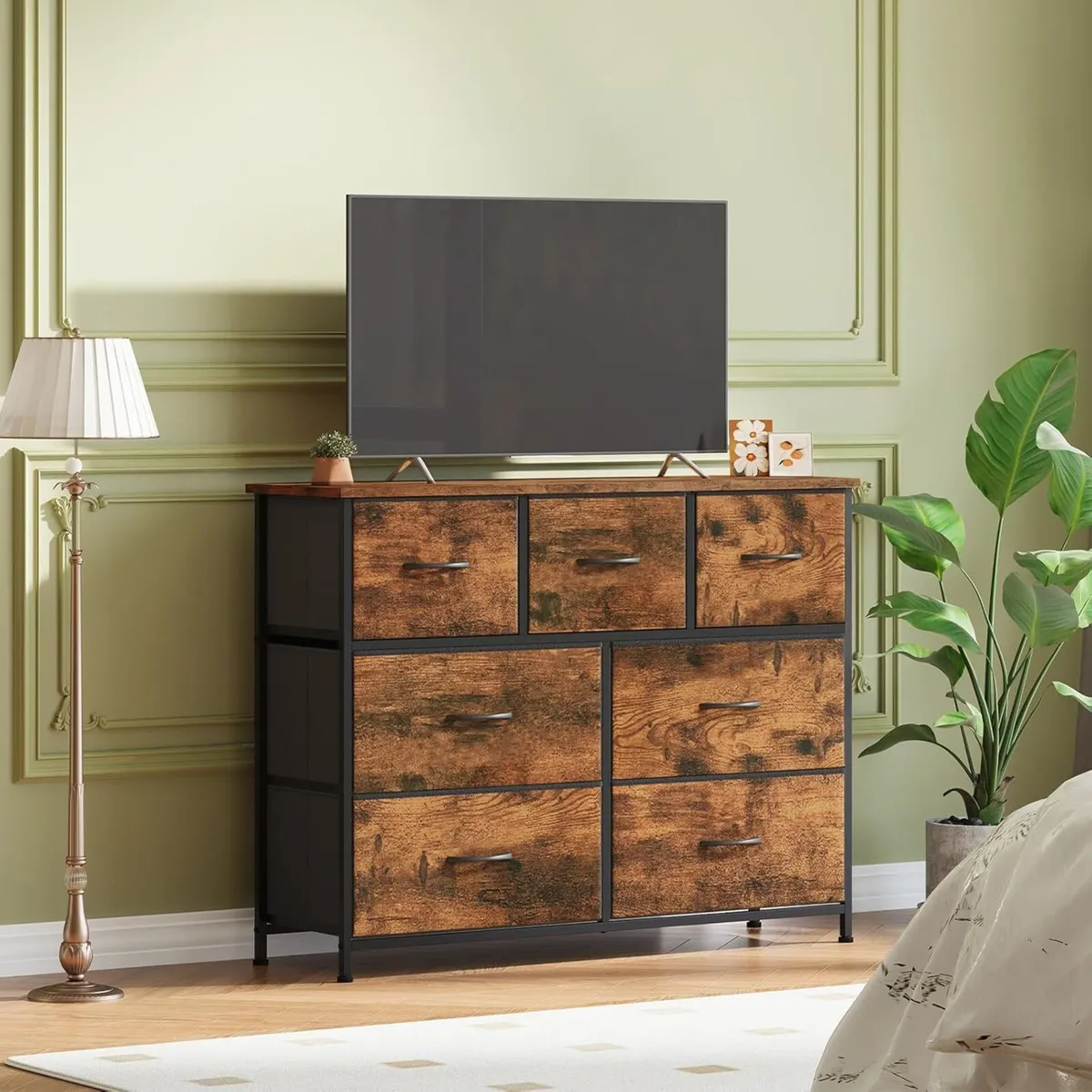 Chest of Drawers for Bedroom with 7 Wide - Image 2