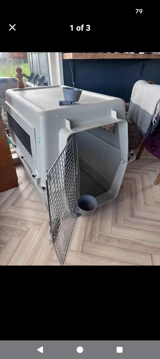Dog crate. XL (48”) IATA Airline