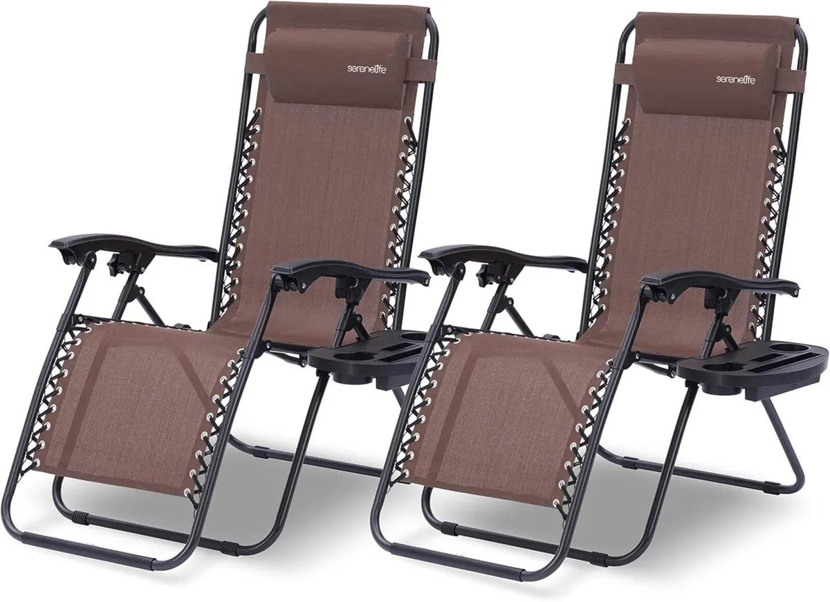 Zero Gravity Lounge Chair Adjustable Recliners - Image 1