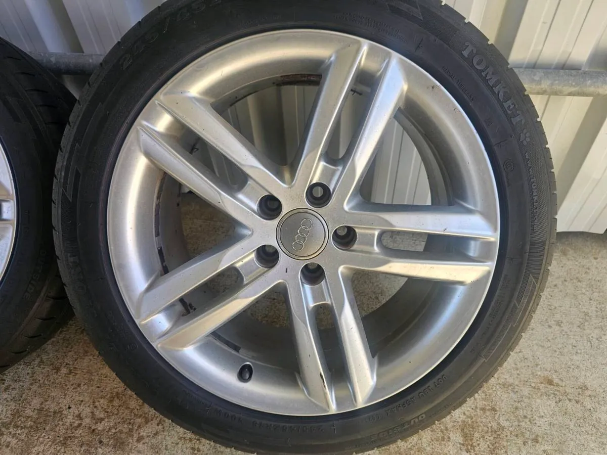 Genuine Audi A6 18" Alloys - Image 2