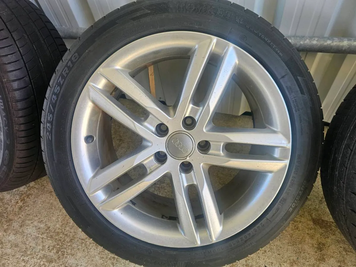 Genuine Audi A6 18" Alloys - Image 3
