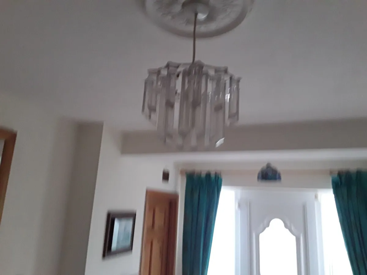 New condition glass pendant shade - Image 3