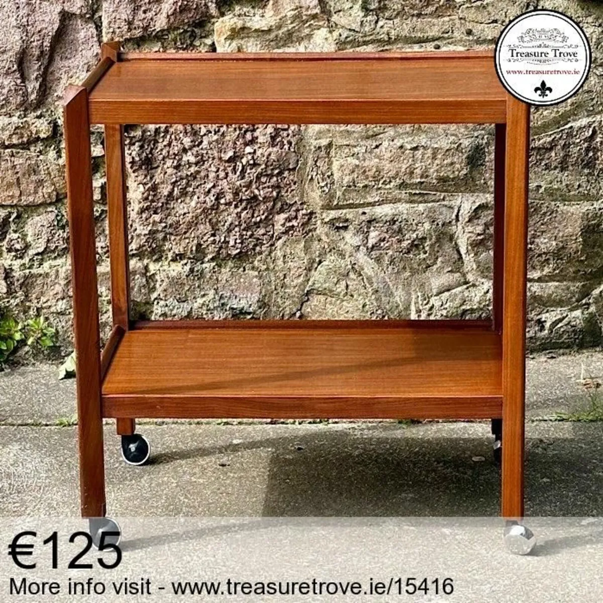 Vintage hostess trolley / drink / cocktail cabinet - Image 3
