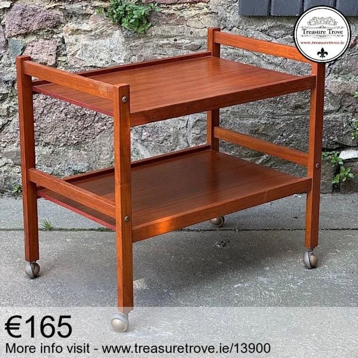 Vintage hostess trolley / drink / cocktail cabinet - Image 1