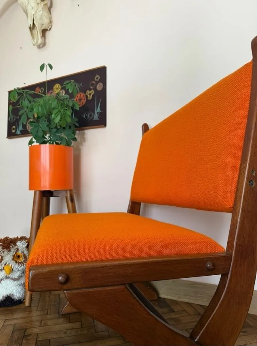 Mid century bench seating Swedish - Image 4