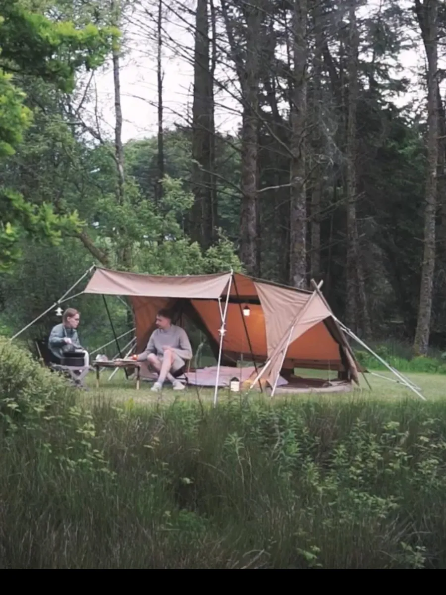 Ridge Style Canvas Tent - Image 1