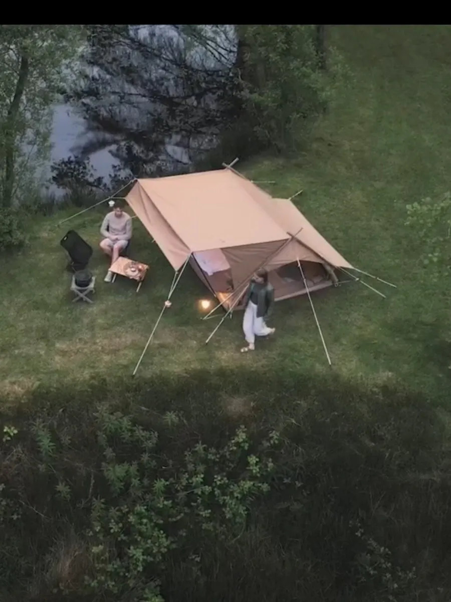 Ridge Style Canvas Tent - Image 2