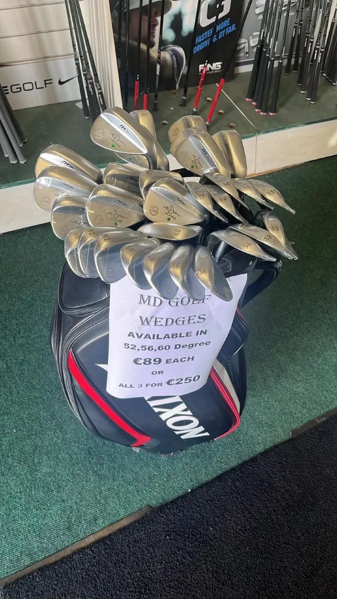 MD NV Drew Wedges 52,56+60 ALL 3 FOR €250 or €89 - Image 2