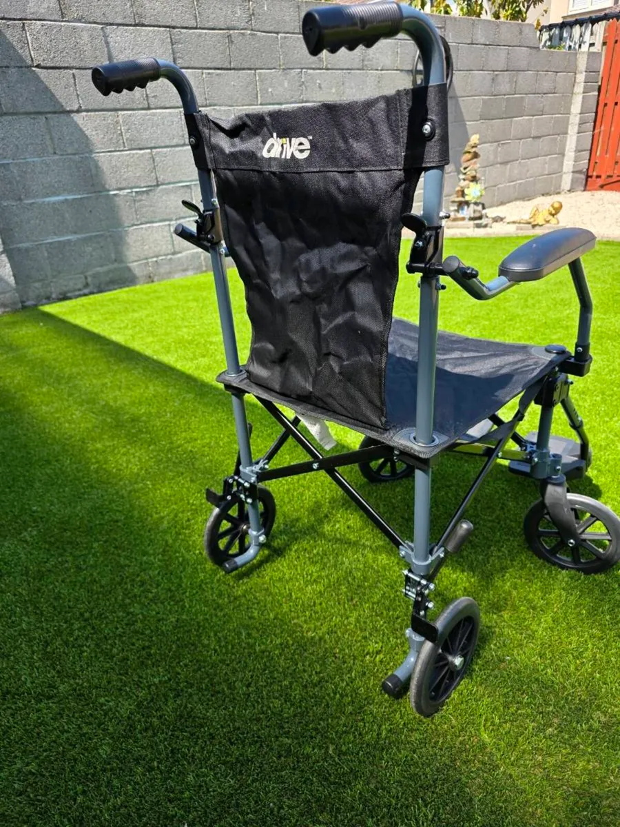 Foldable wheelchair - Image 1