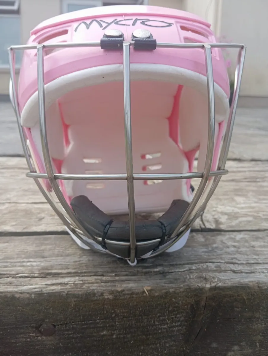 Pink Mycro hurling helmet - Image 3