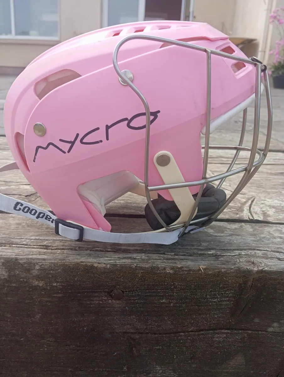 Pink Mycro hurling helmet - Image 4