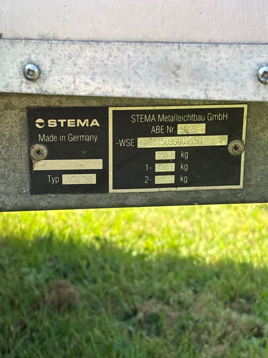 Stema Motorcycle trailer - Image 2