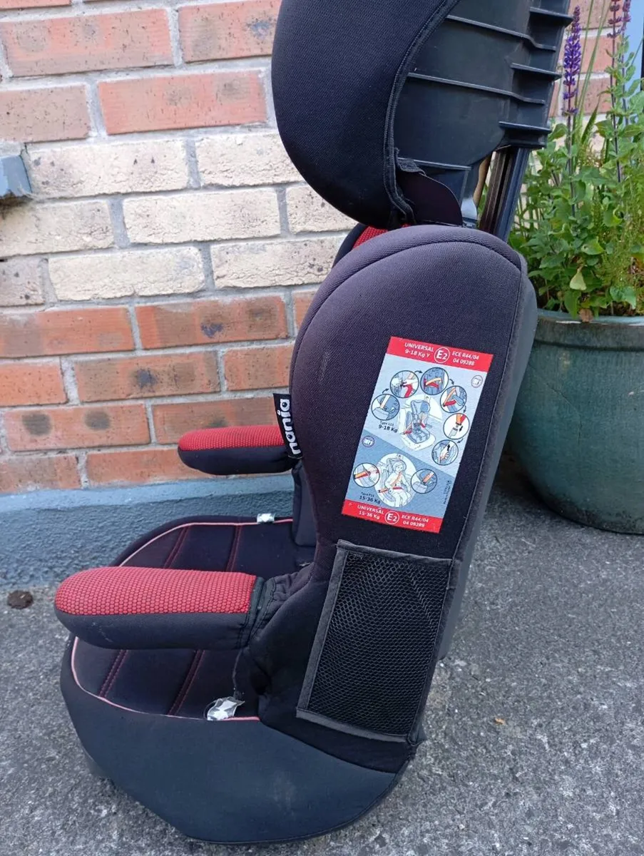 High back booster seat - Image 2