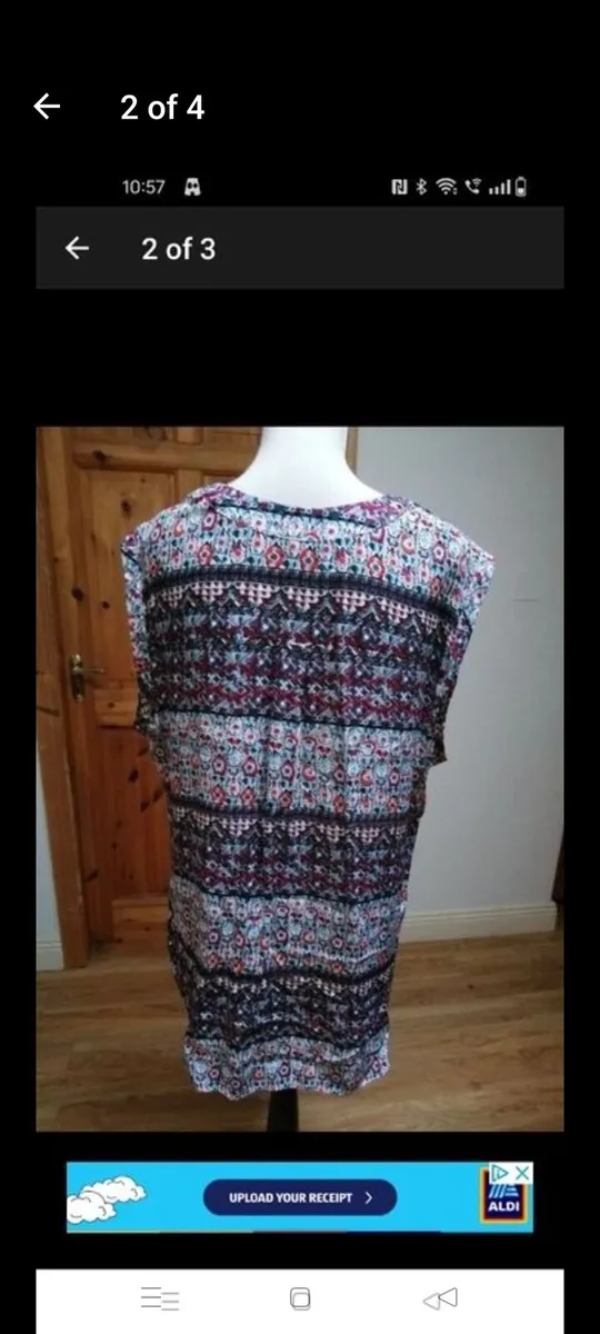 Lovely sleeveless top. New never worn.
Size - Image 2